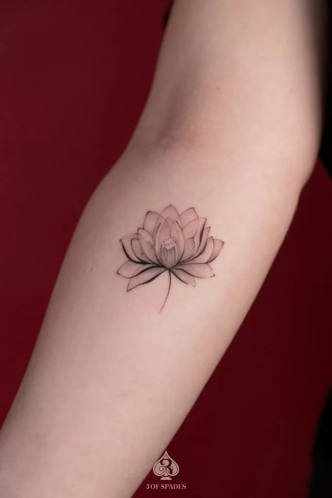 Vietnam-Inspired Tattoos lotus