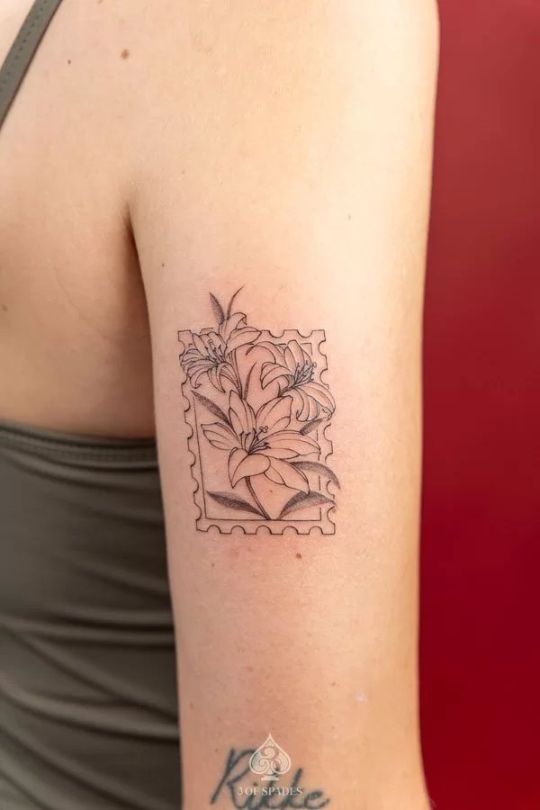 Flower Stamp Inspired
