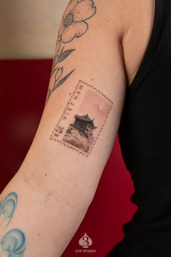 Fineline Stamps And Lantern Tattoo 2