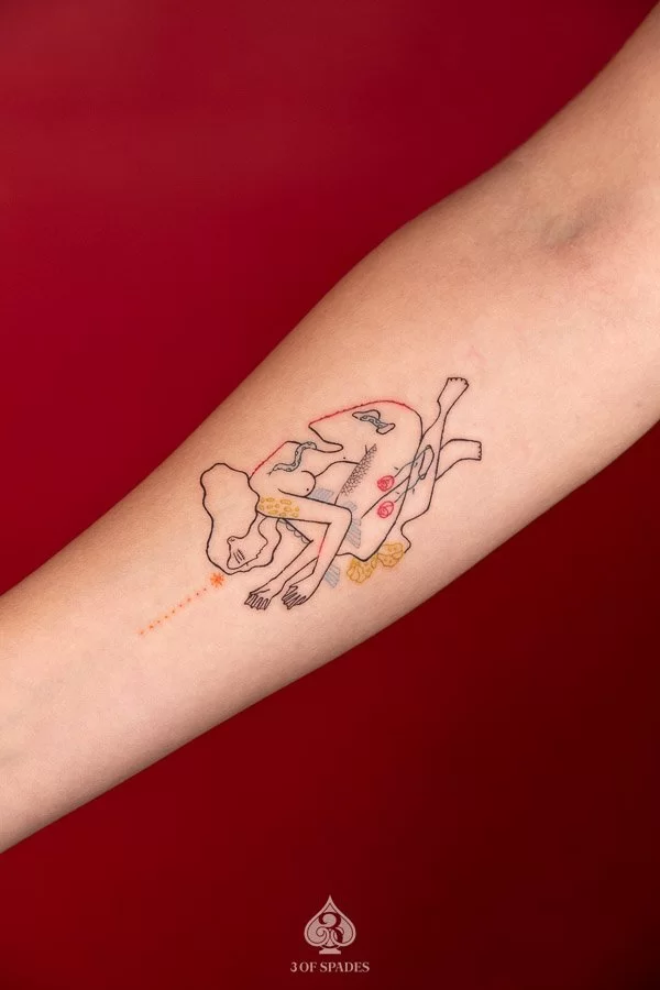 Mini Fineline Illustration