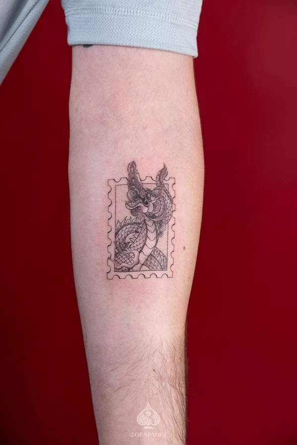 Ly Dynasty Dragon Stamps