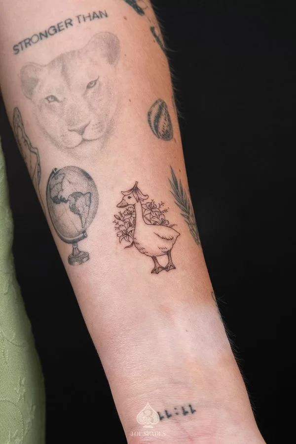 Mini Fineline Tattoo 8