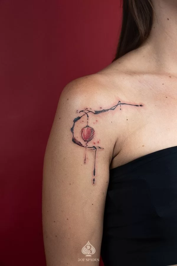 Brushstroke Lantern 6