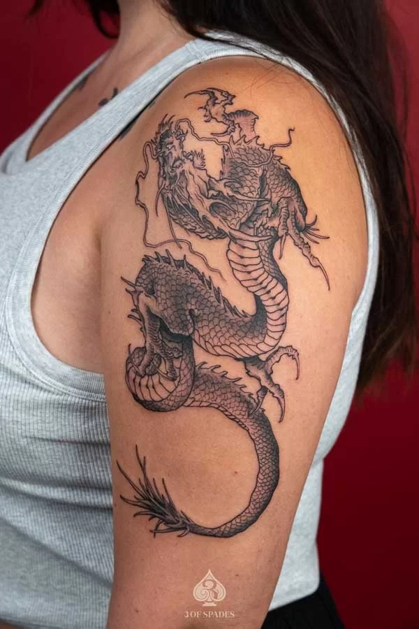Japnaese Dragon Tattoo 2