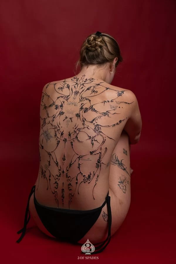 Asemic Fullback 4 By Moe