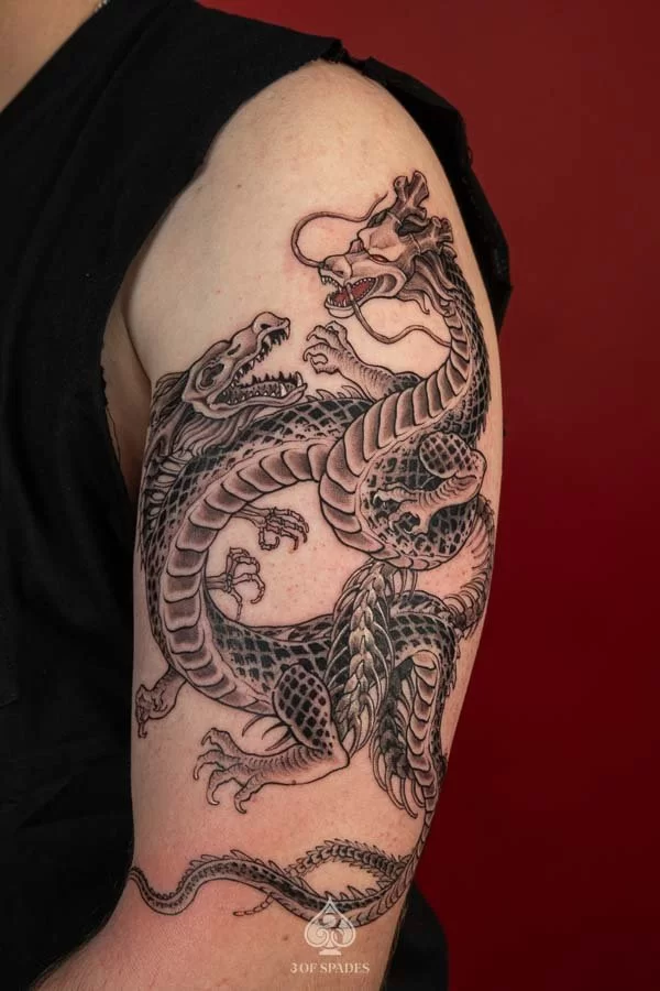 2 Dragonballz Skeleton Dragon