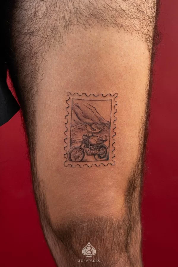 Matched Ha Giang Tattoo Stamps