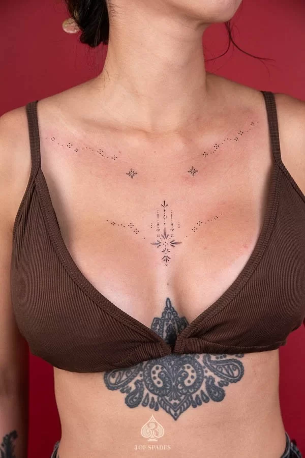 Ornamental Woman Chest