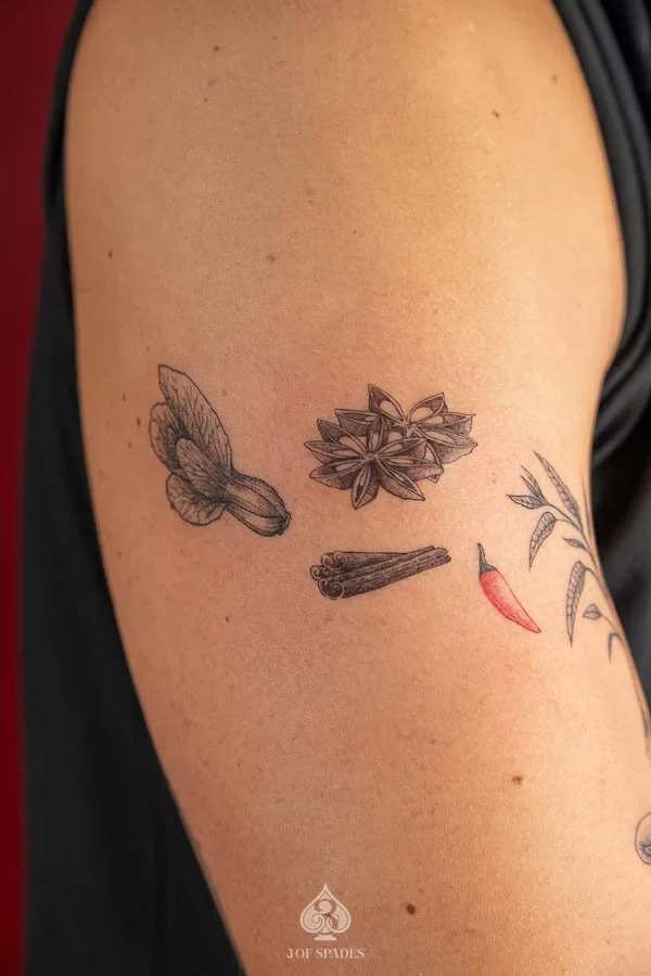 Mini Fineline Lettering Tattoo