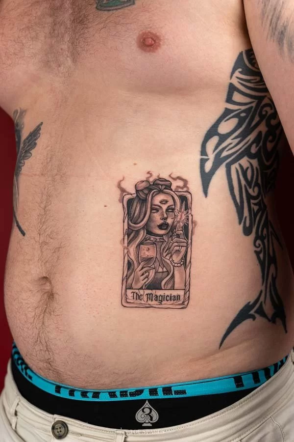Tarot Card Tattoo