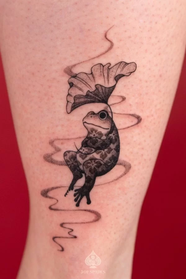 Sitting Frog Ornament